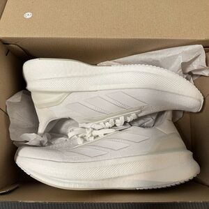 Adidas White Ultraboost 5X Sneakers